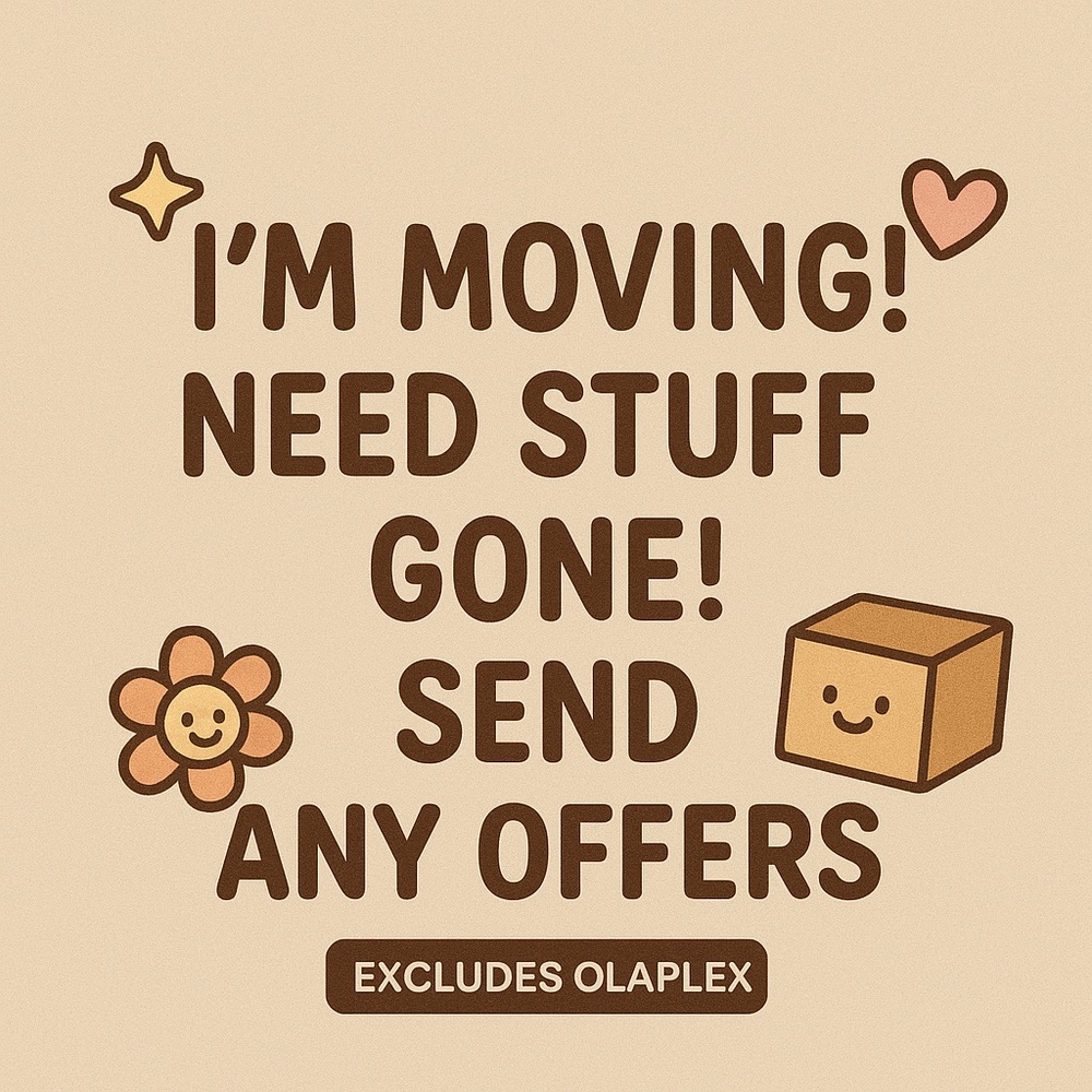 MOVING SALE